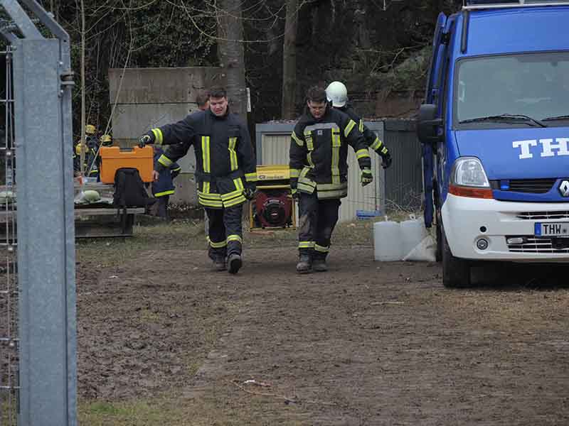 10.03.2018 - Gemeinschaftsübung THW, DRK, Feuerwehr Sinzig