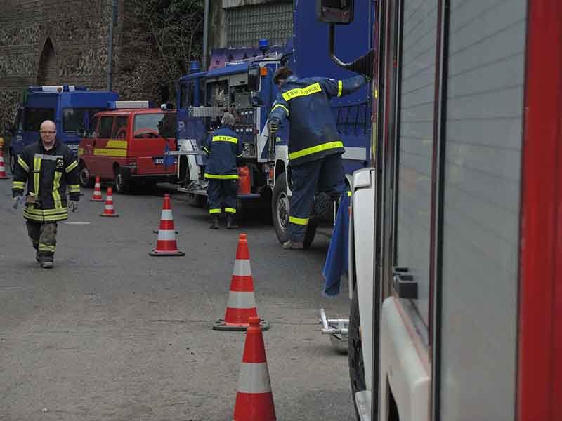 10.03.2018 - Gemeinschaftsübung THW, DRK, Feuerwehr Sinzig