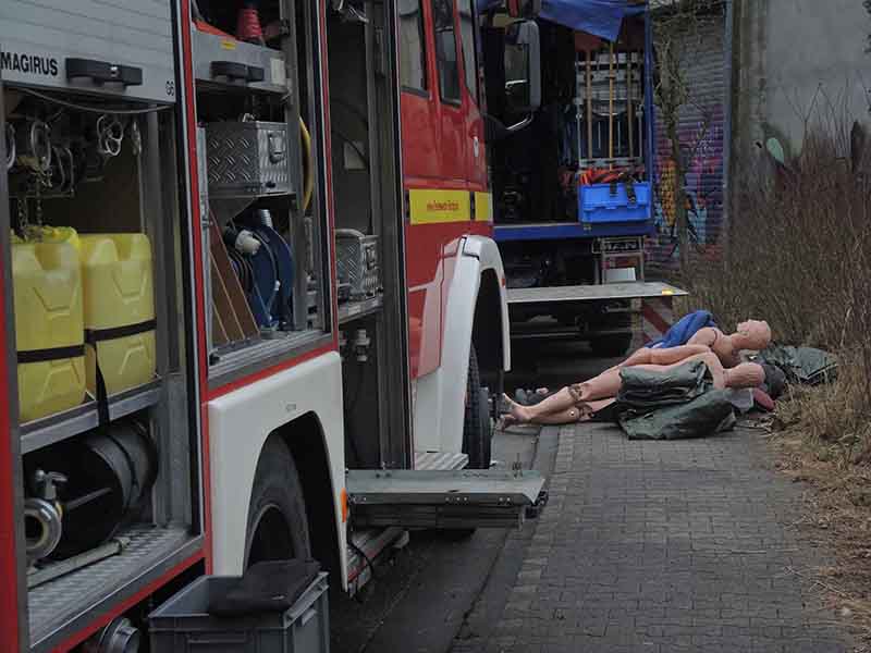 10.03.2018 - Gemeinschaftsübung THW, DRK, Feuerwehr Sinzig