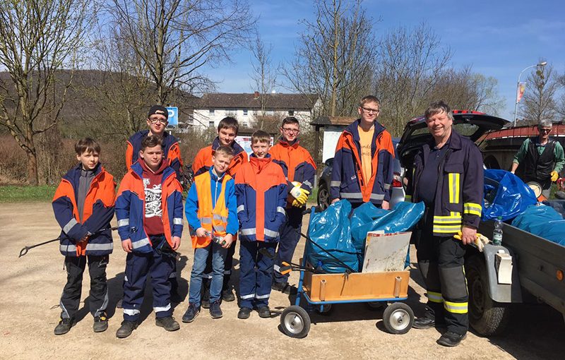 07.04.2018 - Dreck weg Tag mit der Jugendfeuerwehr Sinzig