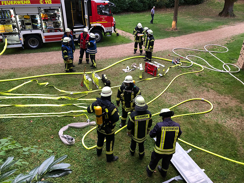 06.09.2018 - Übung Schloss Sinzig
