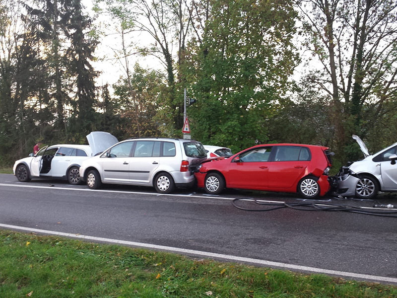 15.10.2018 - Verkehrsunfall B 266 in Bad Bodendorf