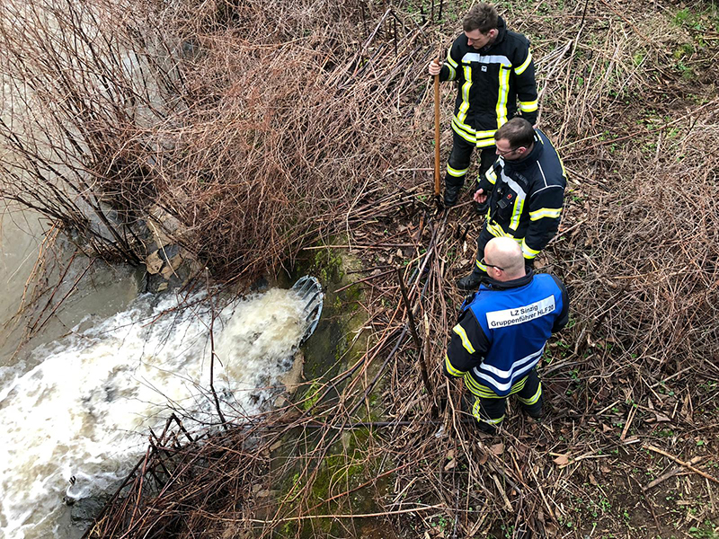 16.03.2019 - Sperrung Ahrbrücke am Schwanenteich
