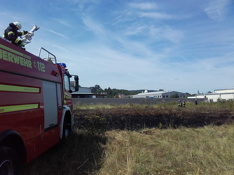 22.07.2019 - Flächenbrand Kranzweiherweg
