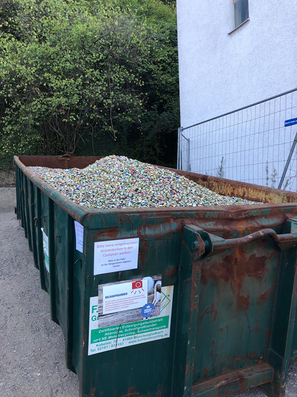 2019 -Kronenkorken-Sammel-Aktion