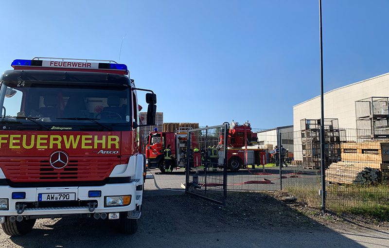 24.06.2020 - Hallenbrand