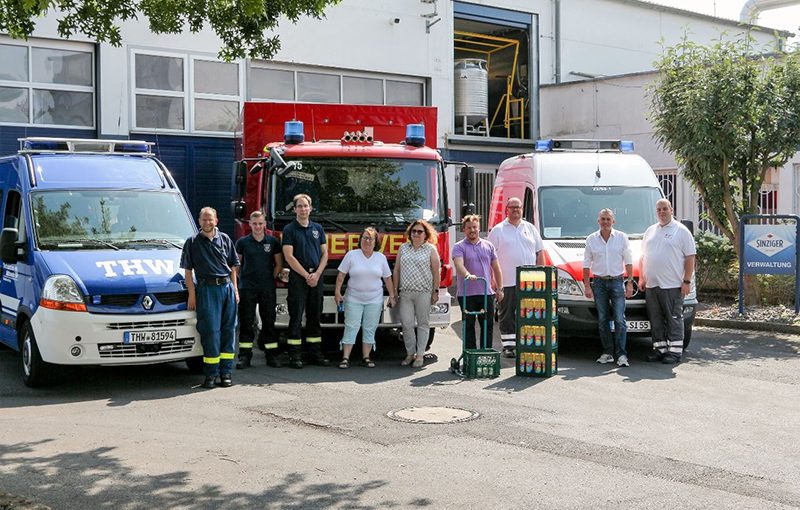 12.08.2020 - Getränkespende Sinziger Mineralbrunnen