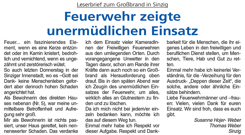 Blick aktuell - Ausgabe Sinzig Nr. 34/2020