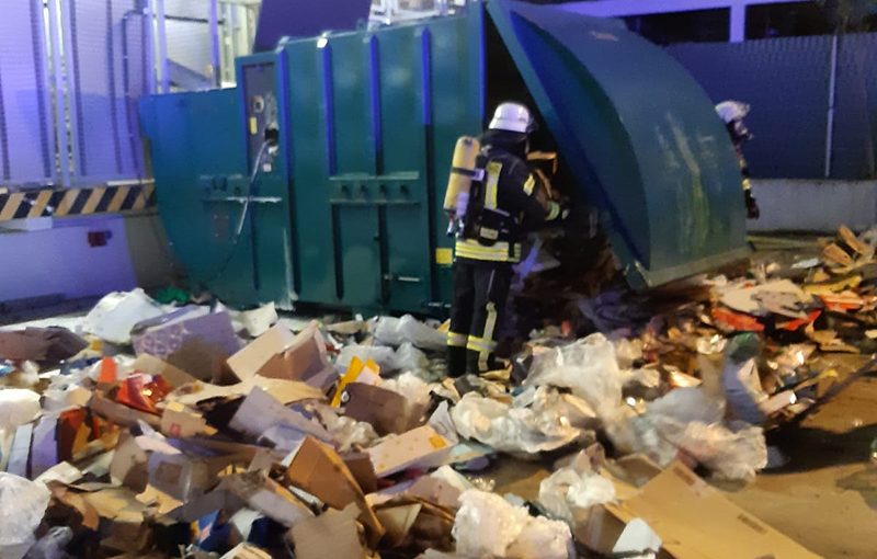 24.11.2020 - Brand im Lager des Kaufland