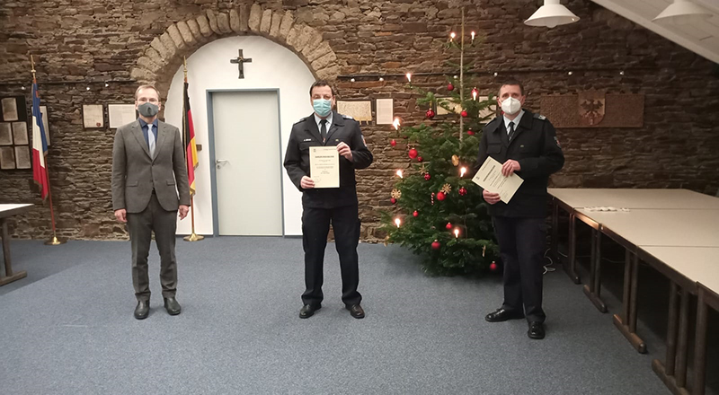 10.12.2020 - Ernennung Wehrleitung u. LZ Führung Sinzig