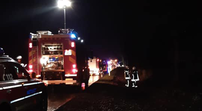 12.12.2020 - Verkehrsunfall L86