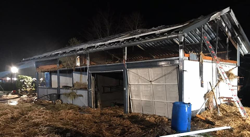 08.01.2021 - Scheunenbrand Löhndorf