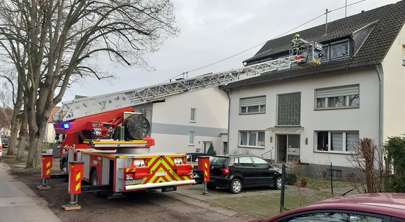 05.02.2021 - Tragehilfe für den Rettungsdienst