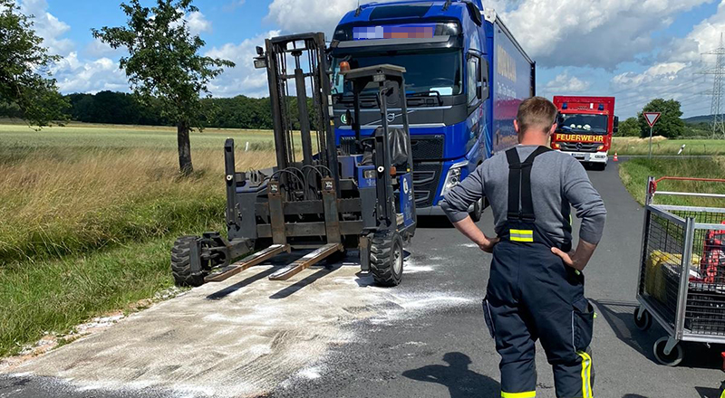 07.07.2021 - Auslaufende Betriebsstoffe