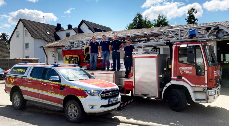 29.07.2021 - Drehleiter Moers Leihgabe