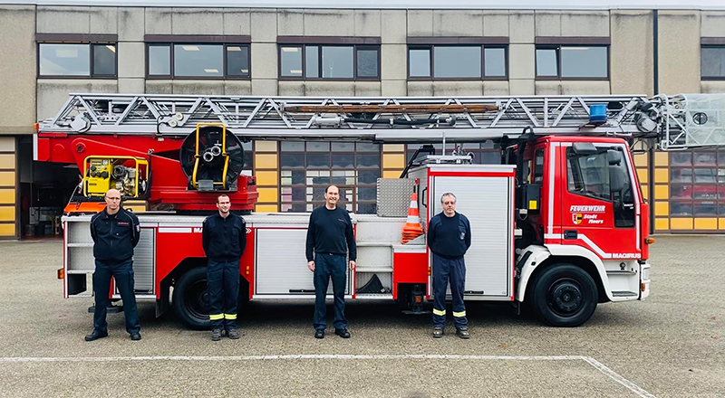 24.11.2021 - Drehleiter zurück nach Moers