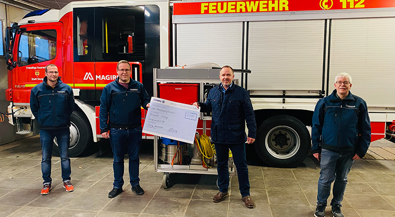 30.09.2021 - Spendenübergabe Allianz Versicherung