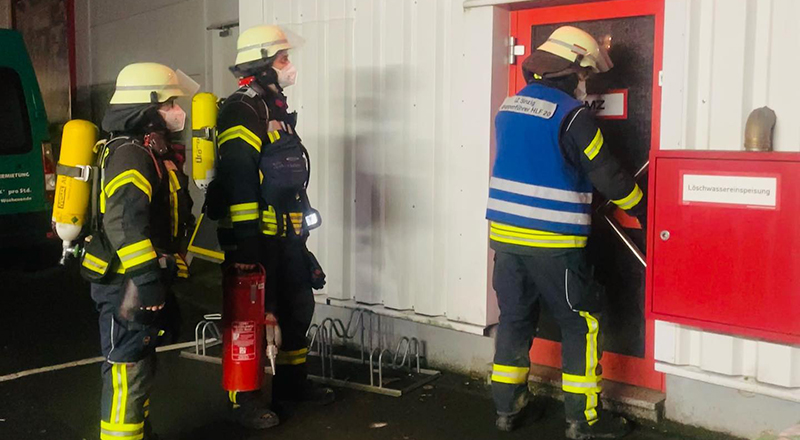 01.01.2022 u. 02.01.2022 - Brandmeldeanlage Hagebau