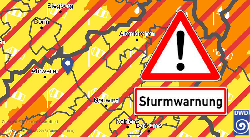 15.02.2022 - Sturmwarnung