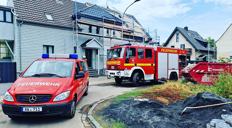 22.06.2023 - Wassereinbruch in Garage