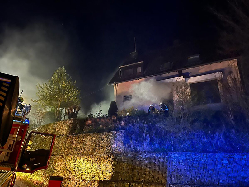 23.03.2024 - Rauchentwicklung aus Gebäude